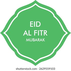 vector illustration of greeting templates for Eid al-Fitr and Eid al-Adha