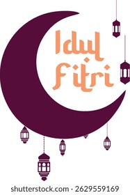 vector illustration of greeting templates for Eid al-Fitr and Eid al-Adha