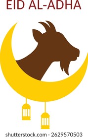 ilustração vetorial de modelos de saudação para Eid al-Fitr e Eid al-Adha