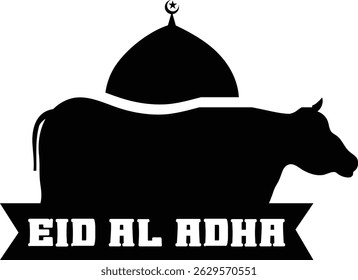 vector illustration of greeting templates for Eid al-Fitr and Eid al-Adha