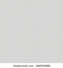 Vector illustration of grey background filled with text saying merry Christmas in foreground. Christmas holiday concept