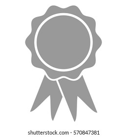 Ilustración vectorial del icono de la placa gris

