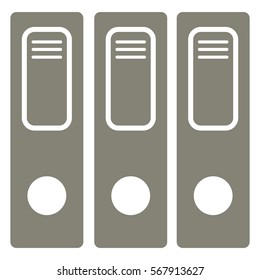 Vector Illustration of Grey File Icon
