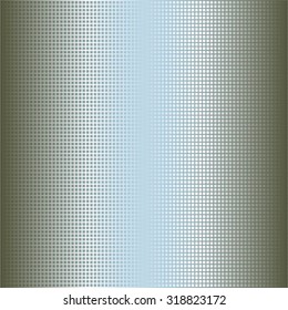 Vector illustration of Grid on a silver background.