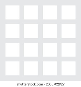 Vector illustration of a grid on a transparent background