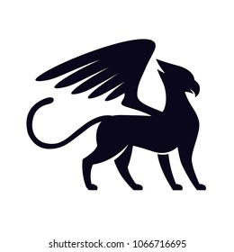 Vector illustration of Griffin Mythical Creature