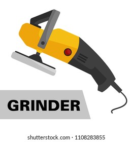 Vector illustration of a grinder