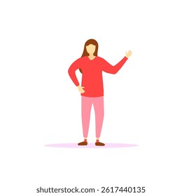 Vector illustration of group of professionals including businessman businesswoman manager staff diverse crowd lifestyle corporate job employee team character different career design

