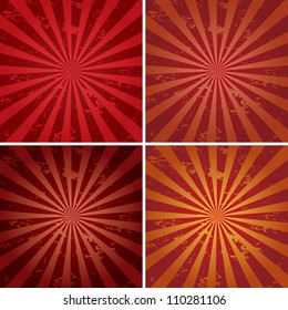 Vector illustration of grunge backgrounds.