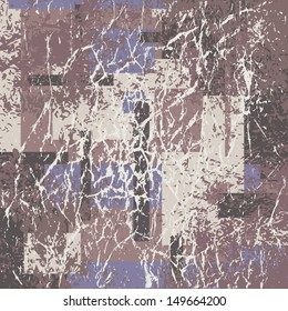 Vector illustration of a grunge background/texture with geometrical shapes as a base