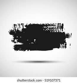 Vector illustration of grunge brush stroke for your design