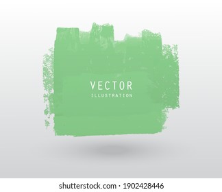 Vector illustration grunge brush style paint coloured blank banner. Abstract design element.