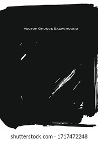 Vector illustration in grunge style with brush imitating elements.
