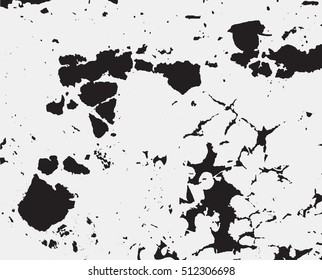 Vector illustration. Grunge texture. background, design, ruin, crack, desolation.