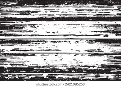 Vector illustration of a grunge texture outlined in black with textured appearance, white background