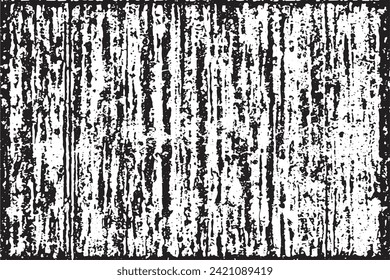 Vector illustration of a grunge texture outlined in black with textured appearance, white background