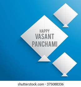 Vector Illustration of grungy background  for Vasant Panchami.