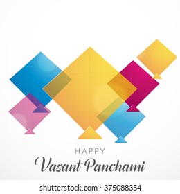 Vector Illustration of grungy background  for Vasant Panchami.