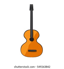 vector illustration guitar