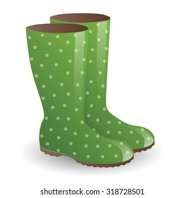 Vector Illustration of Gumboots