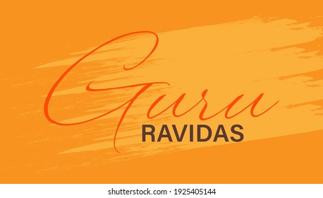 Vector Illustration of Guru Ravidas Jayanti 27th February 