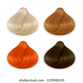 Hair Color Chart Images Stock Photos Vectors Shutterstock