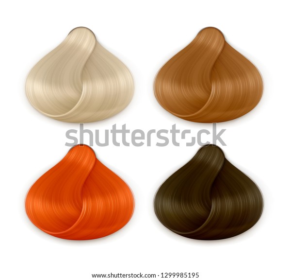 Orange Hair Colour Chart