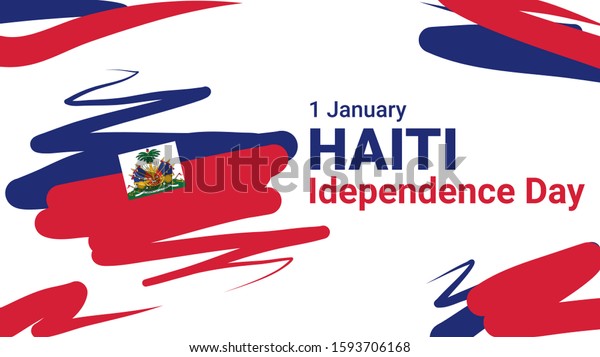 Vector Illustration Haiti Independence Day 1 Stock Vector (Royalty Free ...