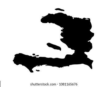 vector illustration of Haiti map