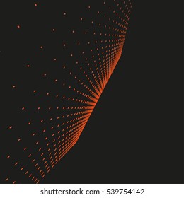 Vector illustration. Halftone effect vector background. Vector Halftone Texture