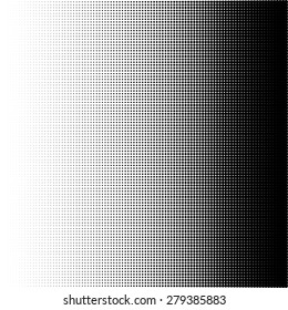 Vector illustration of a halftone pattern