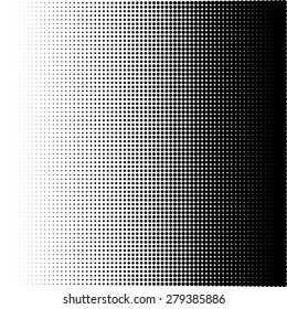 Vector illustration of a halftone pattern