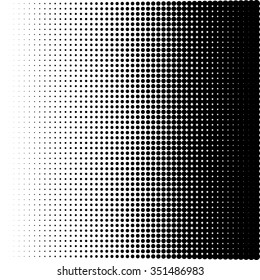 Vector illustration of a halftone pattern.