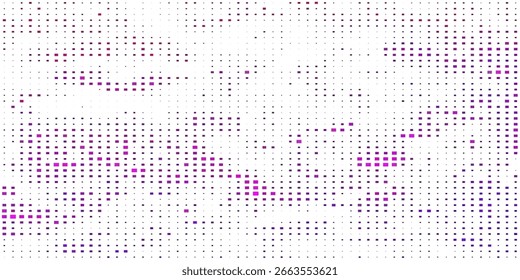 Ilustración vectorial con patrones de semitonos. Fondo de Vector abstracto rosa colorido.
