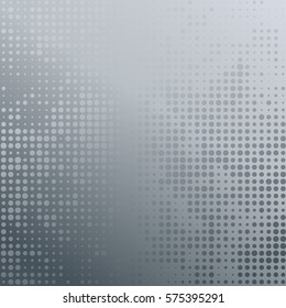 Vector illustration with halftone patterns. Colorful abstract vector background.