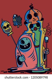 vector illustration for halloween