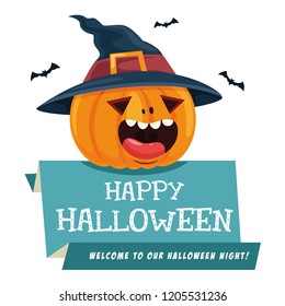 Vector Illustration Of Halloween
