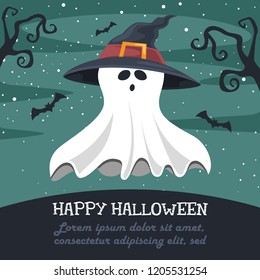 Vector Illustration Of Halloween