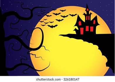 Vector illustration Halloween