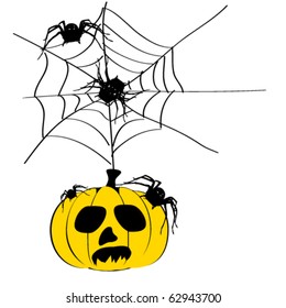 vector illustration of halloween