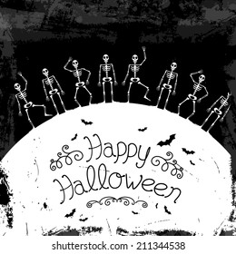 Vector Illustration of a Halloween Background