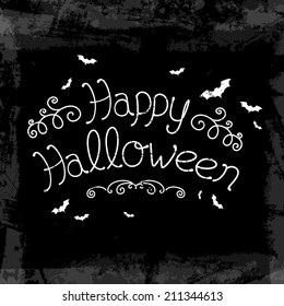 Vector Illustration of a Halloween Background