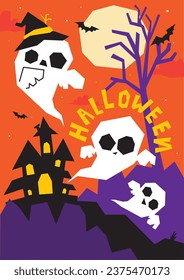 Vector illustration for halloween celebration