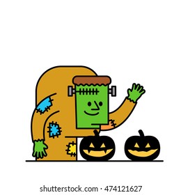 Vector illustration - Halloween Character