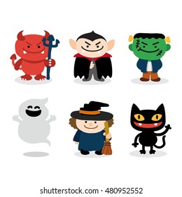 vector illustration of Halloween character