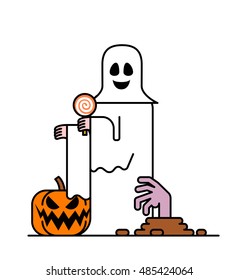 Vector illustration - Halloween character