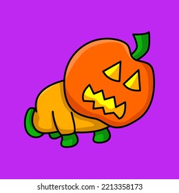 Vektorgrafik von Halloween-Zeichen, -Ereignissen und -Attributen