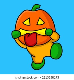 Vektorgrafik von Halloween-Zeichen, -Ereignissen und -Attributen
