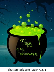 Vector Illustration of a Halloween Design