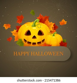 Vector Illustration of a Halloween Design